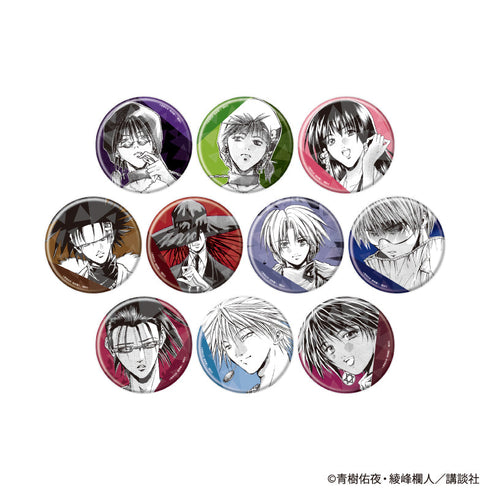 『GetBackers奪還屋』ホログラム缶バッジ(65mm)01/BOX(全10種)(公式イラスト)